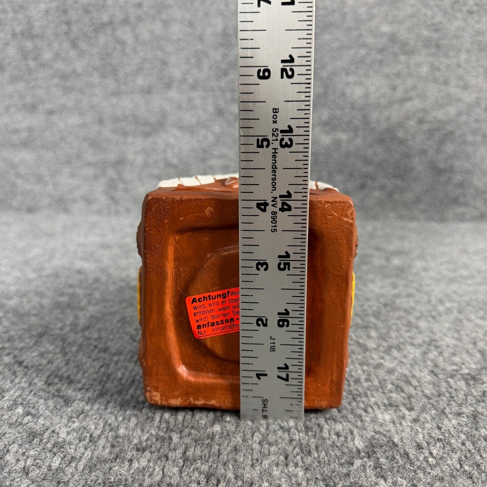 Vintage Gingerbread House Candle Holder Ceramic German Christmas Decor - Picture 9 of 10